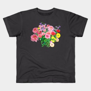 Colourful flowers Kids T-Shirt